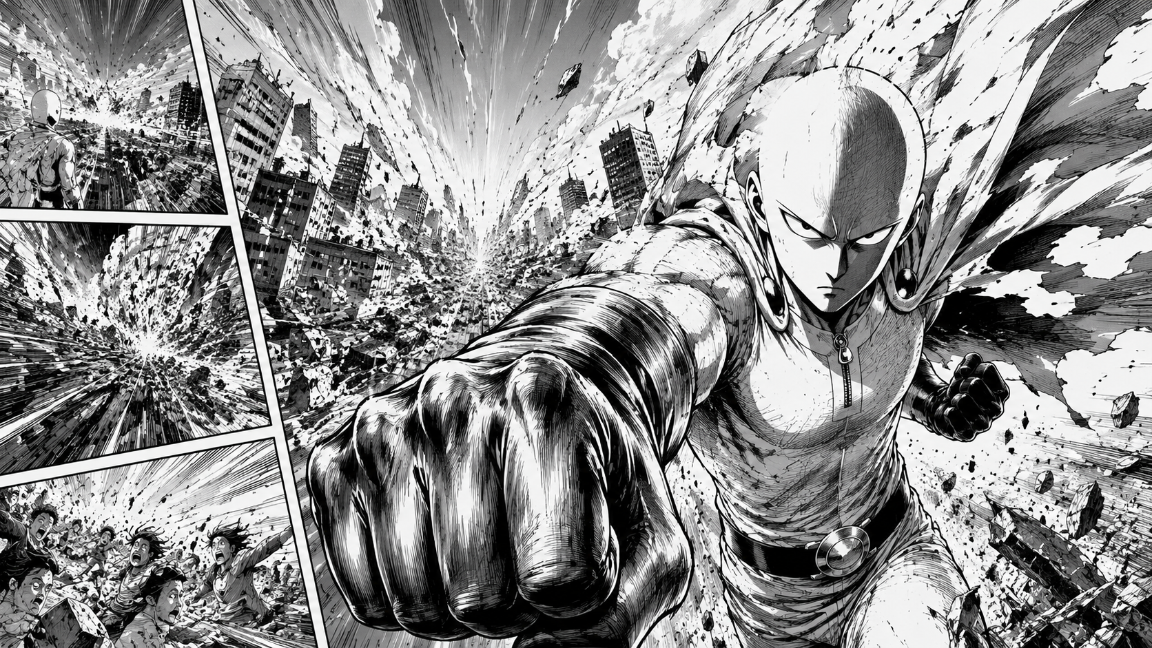 one punch man manga pannels: What Makes Them So Iconic