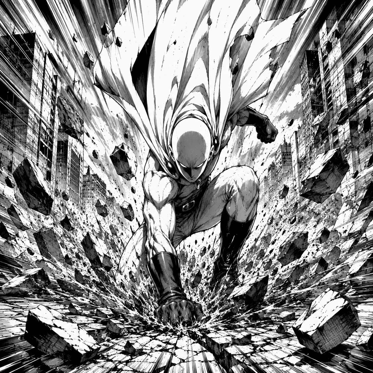 The Reason One PunchMan Manga Panels are Some of thebest in Comic History