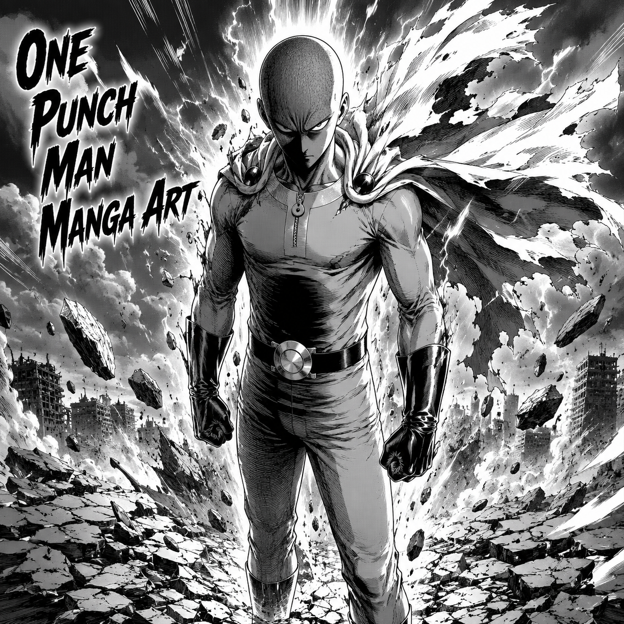 One Punch Man Manga Art – Best Character Illustrations & Art Inspiration