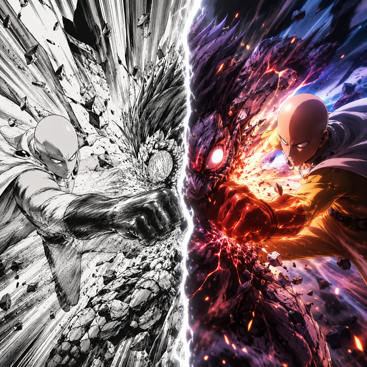 One Punch Man Manga vs Anime Which One Should You Pick First