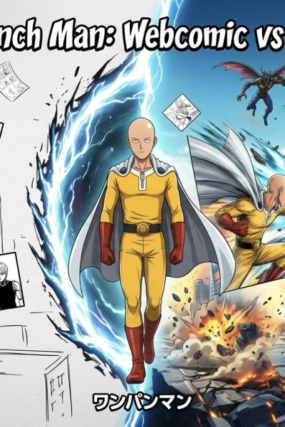 One Punch Man Webcomic vs Manga Which Version Should You Read