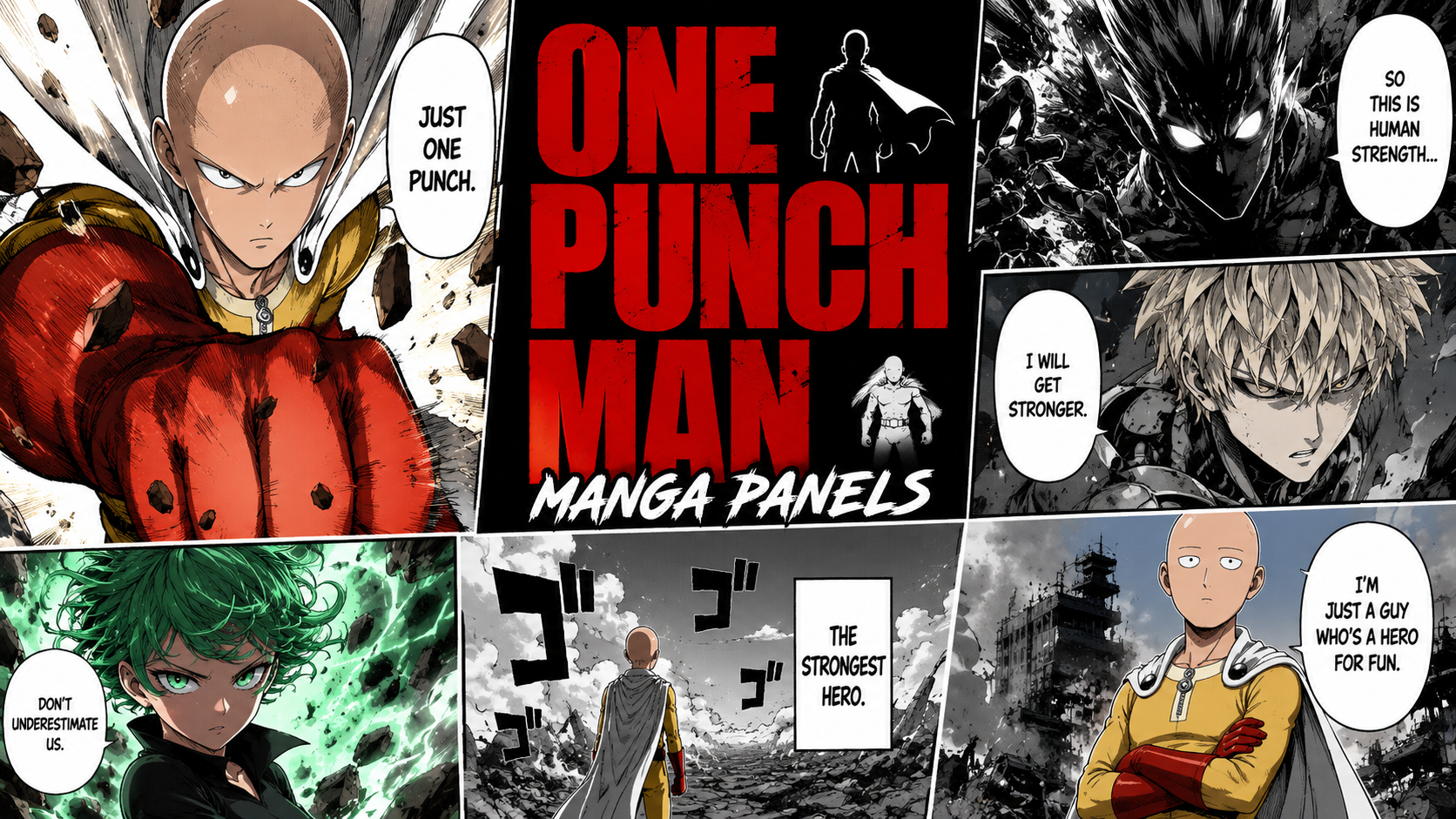 One Punch Man Manga Panels: Why Fans Can't Stop Sharing Them